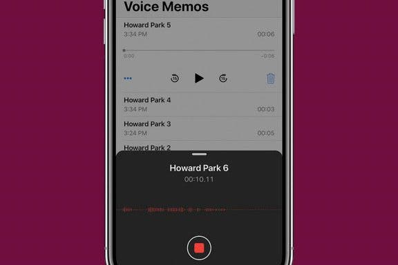 Image for article: How to Record, Edit, & Share Recordings Using Voice Memos (Updated 2019)