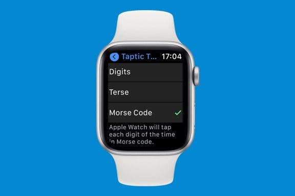 Image for article: How to Make Your Apple Watch Speak Time or Tap It in Morse Code
