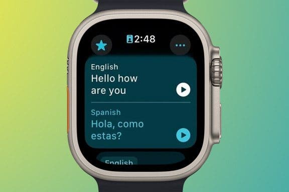 Image for article: Can Apple Watch Translate? (watchOS 11)