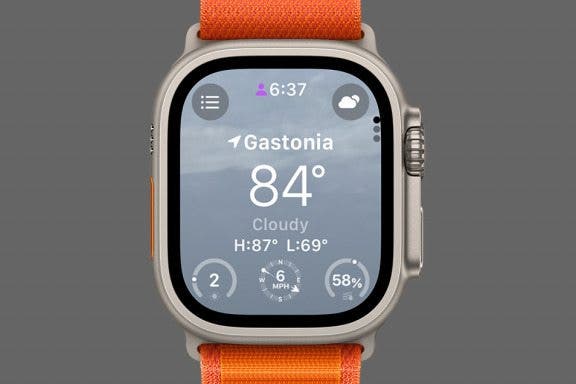 Image for article: How to Use the Revamped Weather App on Apple Watch