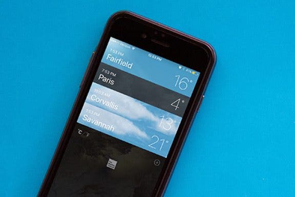 Image for article: How to Change Your Weather App Temperature to Celsius on iPhone