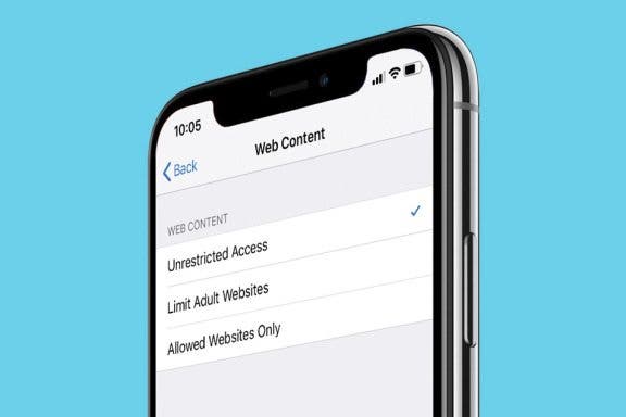 Image for article: How to Use Screen Time Parental Controls to Block Websites on an iPhone or iPad 