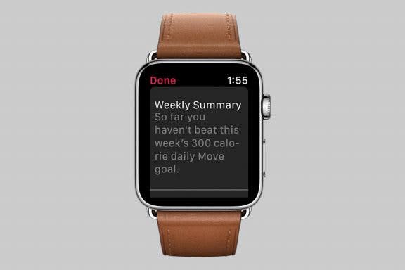 Image for article:  How to View Your Weekly Activity Summary on Apple Watch