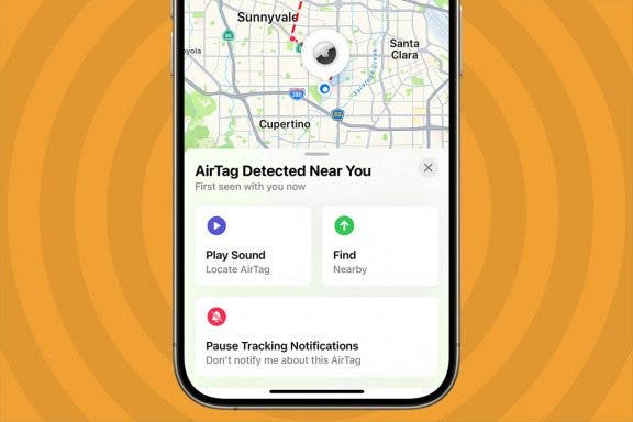 Image for article: How to Scan for AirTags on iPhone & Avoid Being Tracked