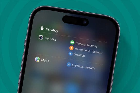 Image for article: Find Out Which App Is Using Your iPhone Microphone or Camera