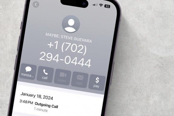Image for article: Why Does My iPhone Contact Say Maybe?