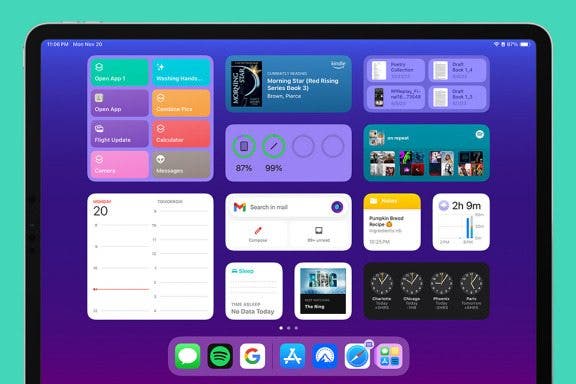 Image for article: 6 Best iPad Widgets for Your Home Screen