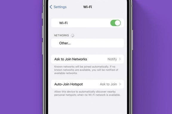 Image for article: Why Won’t My iPhone Connect to Wi-Fi Automatically?