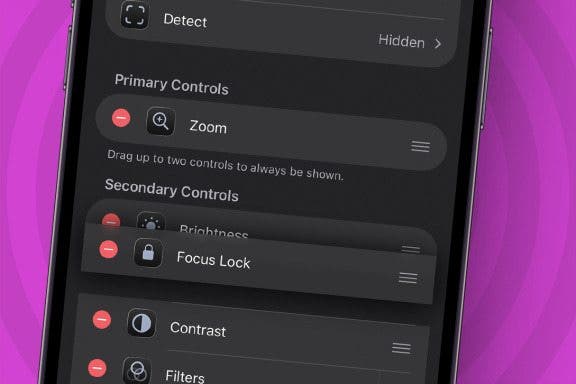 Image for article: How to Customize Controls in the Magnifier App on iPhone