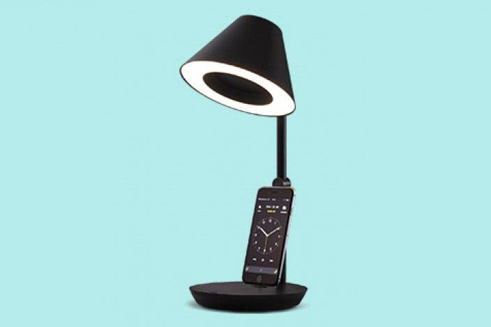 NuAns Cone: iPhone Charging Dock & Lamp in One