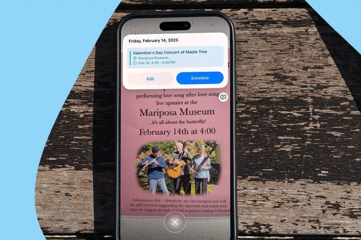 How to Use Visual Intelligence to Add an Event to Your Calendar