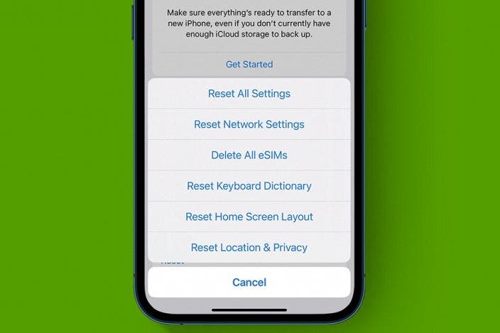 What Happens If I Reset My IPhone Or IPad 