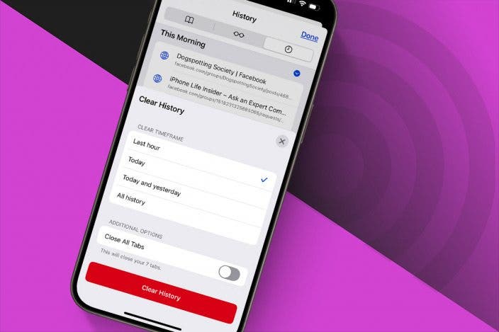 How to Clear Safari History on iPhone & iPad