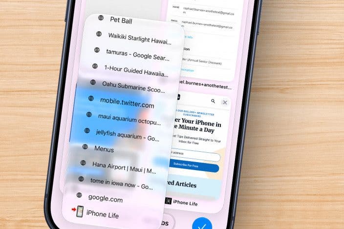 How to Reopen Closed Tabs in Safari on iPhone
