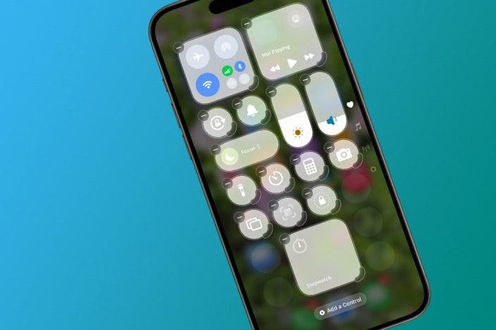 How to Customize the Control Center on Your iPhone