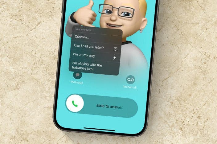 How to Respond to Calls with iPhone Automatic Reply Texts