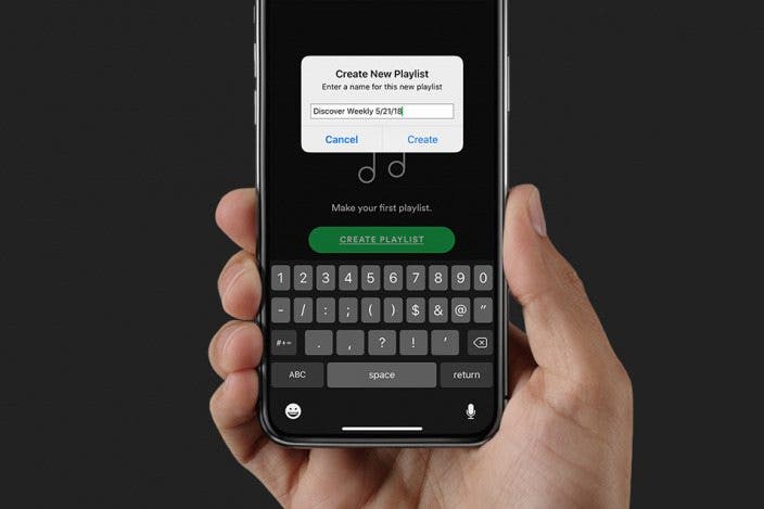 How to Save or Download Your Spotify Discover Weekly Playlist on iPhone