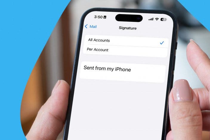 How to Get Rid of Sent from My iPhone Email Signature