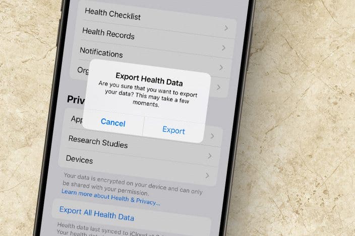 Export Health App Data in Just a Few Minutes