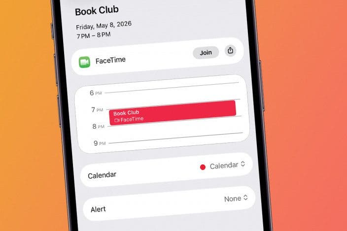How to Create a FaceTime Link & Send a FaceTime Calendar Invite