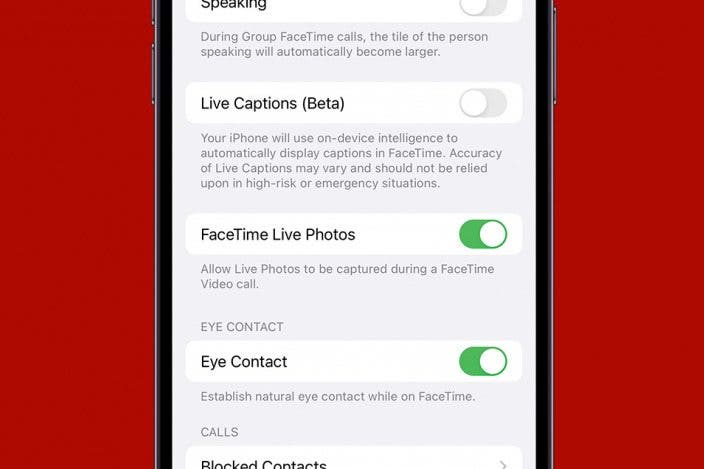 How to Take a Live Photo on FaceTime