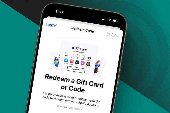 How to Redeem an Apple Gift Card & Use It for Family Sharing