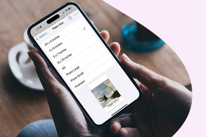 How to Change Picture Print Size on Your iPhone