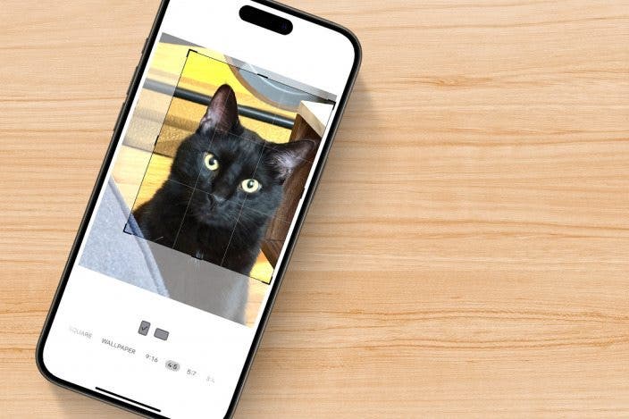 How to Resize Photos on iPhone by Cropping to a Specific Ratio