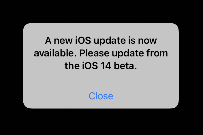 iOS 14 Beta Update Error Message: How to Get Rid of It in iOS 14, Plus the One Thing You Shouldn't Do