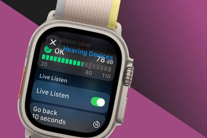 Control Live Listen from Your Apple Watch