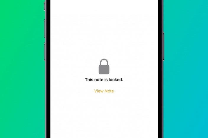 How to Lock Notes on iPhone: Password or Face ID