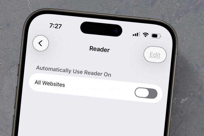 How to Enable Reader Mode in Safari for All Webpages
