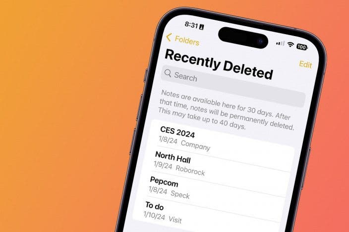 How to Recover Deleted Notes on iPhone in Seconds