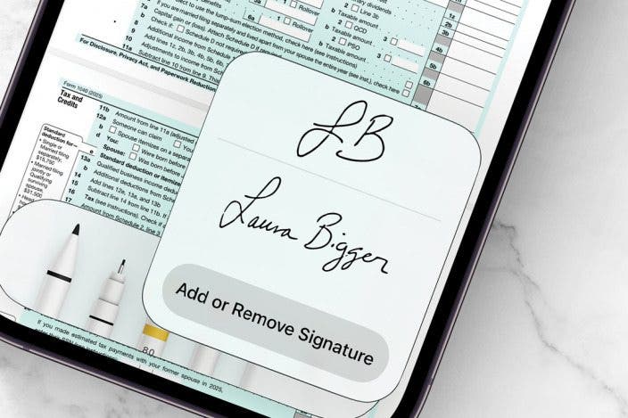 How to Sign a PDF in the Preview App on Your iPhone & iPad