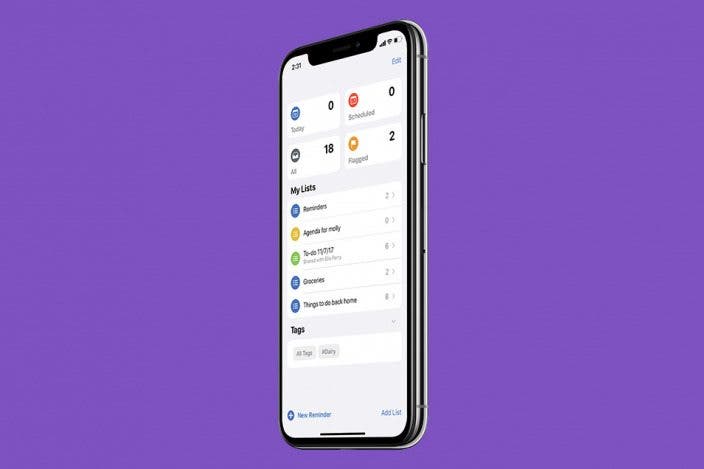 How to Organize Reminders on iPhone with Tags