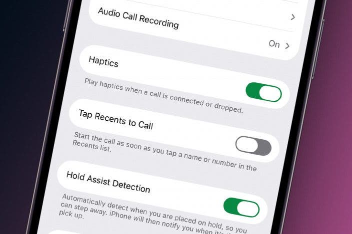 How to Turn Off "Tap Recents to Call" on Your iPhone