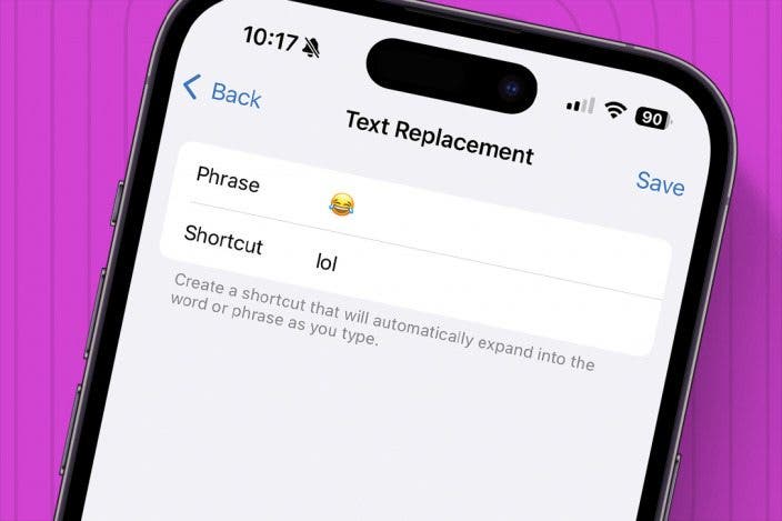 Create a Keyboard Shortcut for Emojis