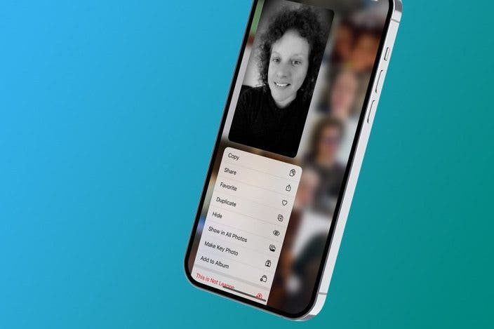 How to Change a Thumbnail in the People Album on iPhone & iPad