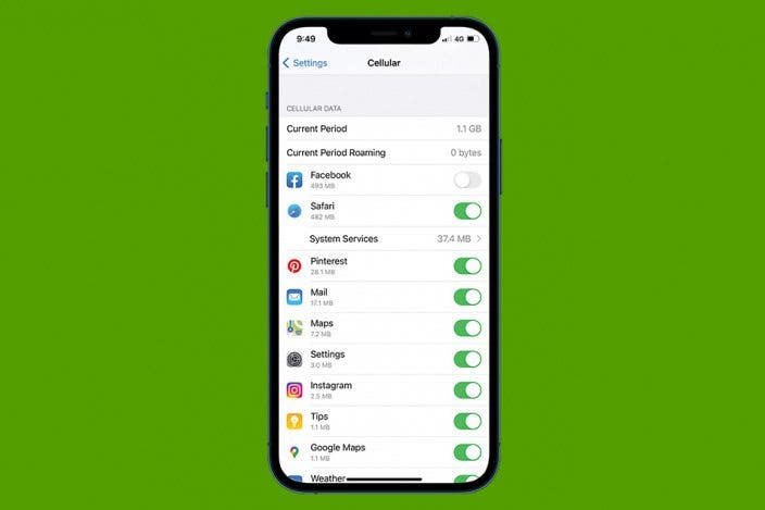 How to Check Data Usage on iPhone