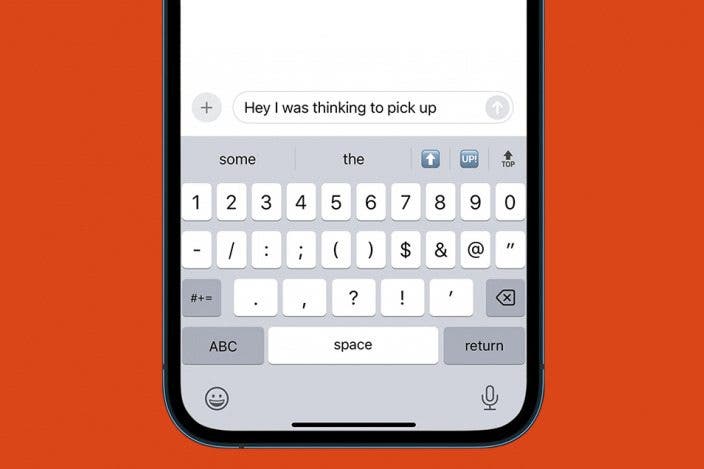 The Fastest Way to Type Numbers on an iPhone