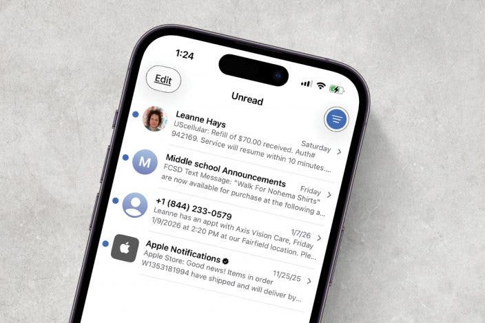 How to Find Unread Text Messages on iPhone
