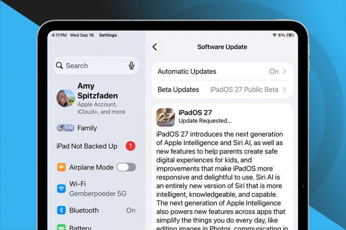 How to Update Your iPad to iPadOS 27