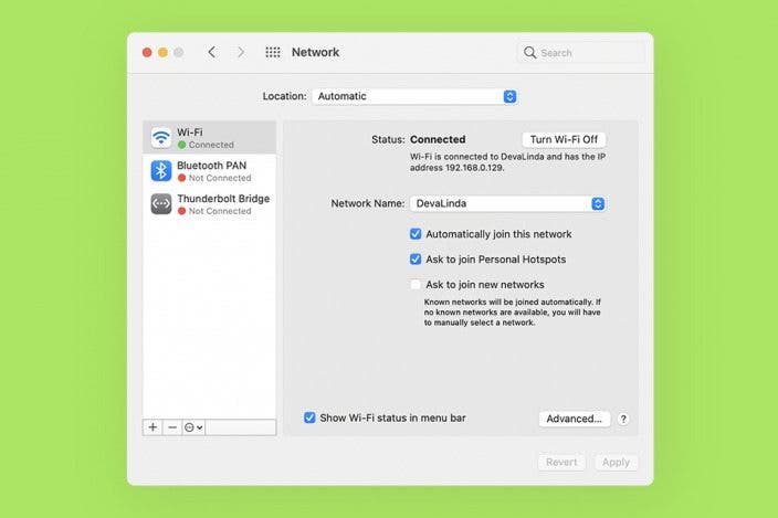 How to Stop Mac from Auto-Joining a Wi-Fi Network
