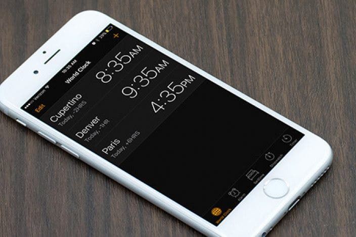 How to Add a Location to World Clock on iPhone