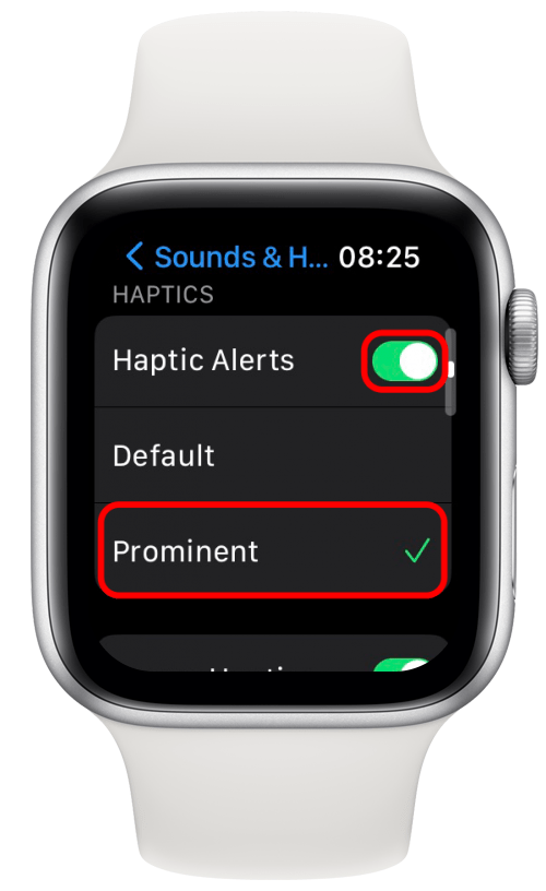 I like to toggle these on (green) and select Prominent to make the haptics more powerful. 