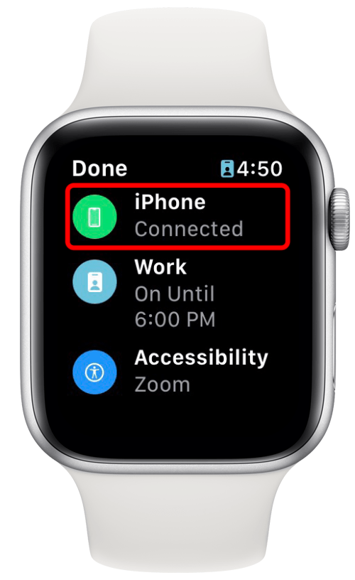 If you tap on the smaller icons, you