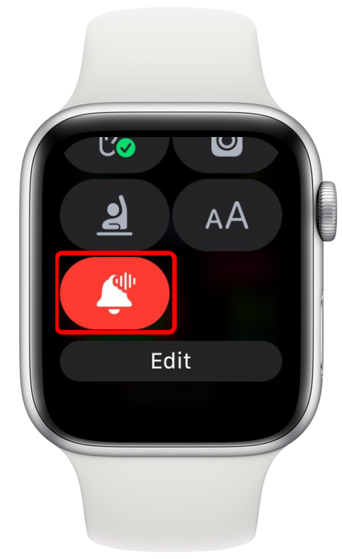 it will be red when enabled