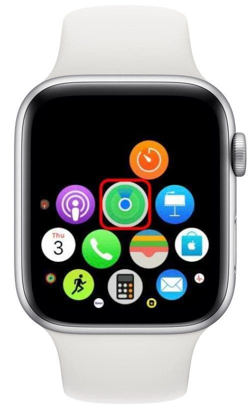 Find iwatch last best sale location