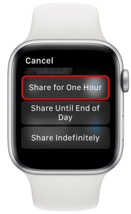 How to Share Your Location from Your Apple Watch