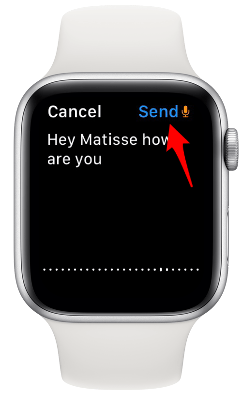 Send text on apple watch new arrivals